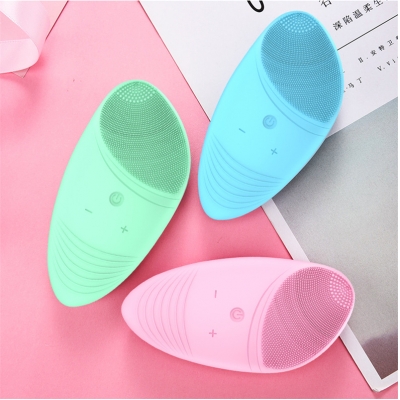 FCR-020B silicone facial cleansing brush 